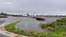 Galevston, Texas is flooded thanks to Tropical Storm Beta