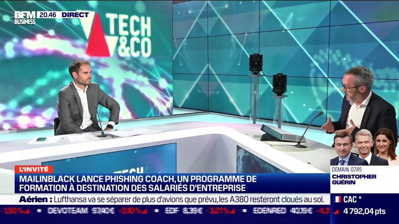 Start up & co : Mailinblack lance Phishing Coach, un programme de formation à destination des salariés d'entreprise - 21/09