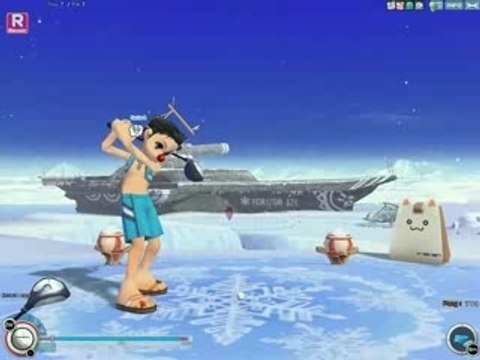 pangya ice cannon trou 7 HIO toma