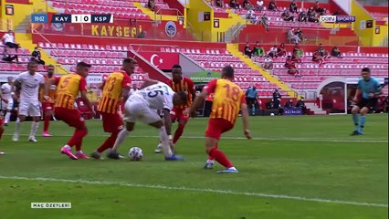 Hes Kablo Kayserispor 1 - 0 Kasımpaşa Maçın Geniş Özeti ve Golü