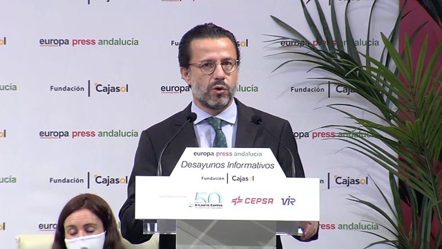 El consejero de Hacienda de Andalucía protagoniza los Desayunos de Europa Press