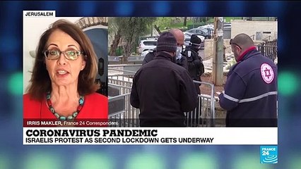 Coronavirus pandemic: Second nationwide virus lockdown goes into force in Israel