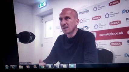 Gerhard Struber - pre Reading v Barnsley FC
