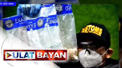 P1.8-M halaga ng ecstasy na naharang ng BOC-NAIA, nai-turn over na sa PDEA