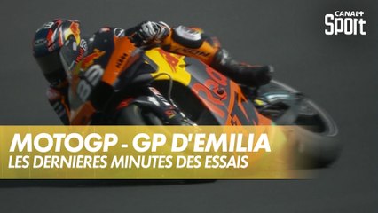 Les dernières minutes des essais libres