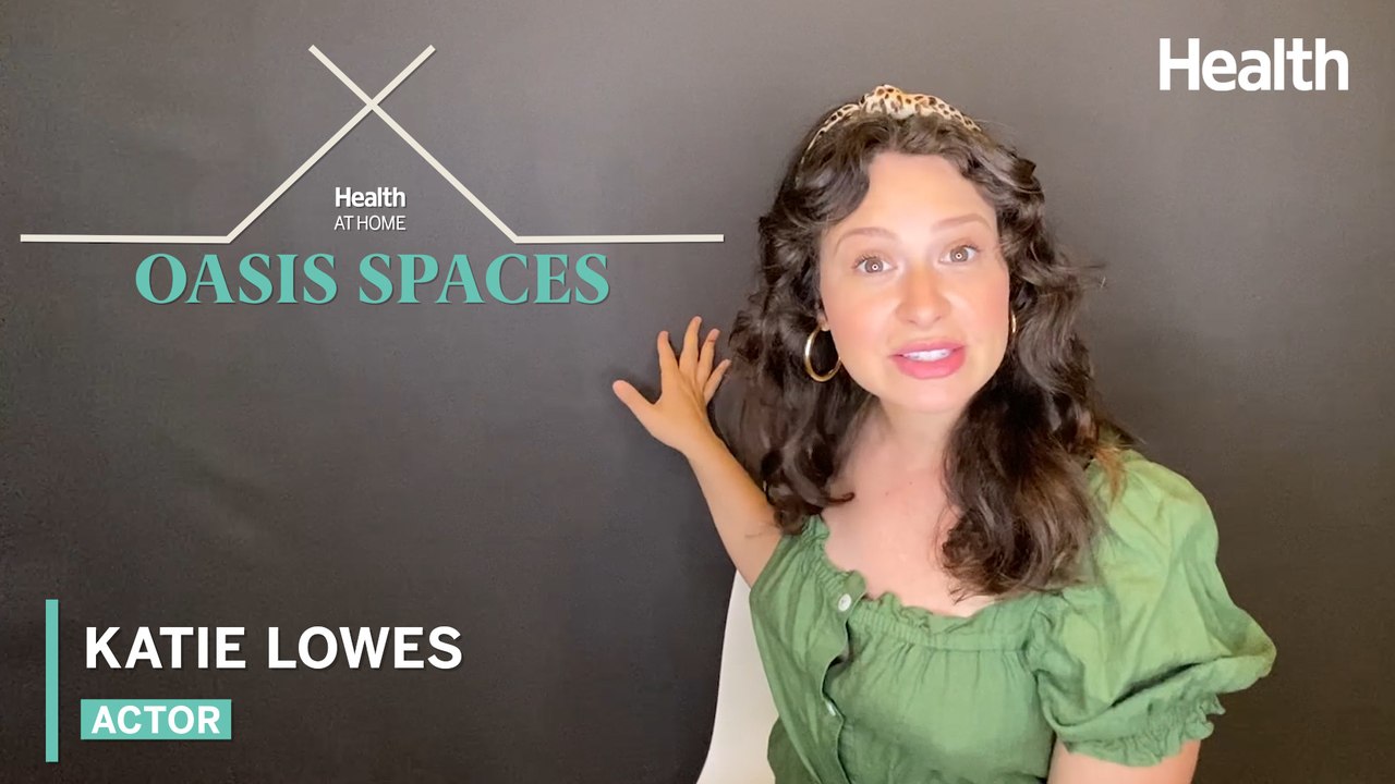 Katie Lowes Has Turned The One Room In Her House That Locks Into a Quarantine Sanctuary
