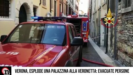 Verona, fa esplodere la casa e resta ustionato: altri cinque feriti