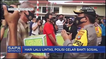 Hari Lalu Lintas, Polisi Gelar Bakti Sosial