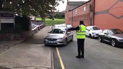 Pop up coronavirus testing centre at UCLan