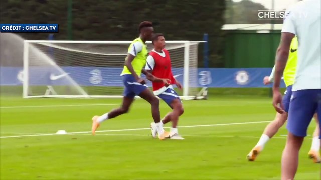 Les premières images de Thiago Silva à l'entraînement de Chelsea