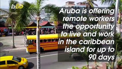 Aruba Entices American Remote Workers With Three Month Stay in Paradise
