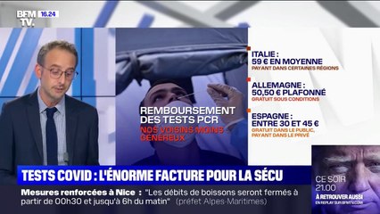 Tests Covid: l'énorme facture pour la Sécurité sociale