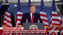 Biden Says Trump Should Step Down As Covid-19 Deaths Near 200,000 - The 11th Hour - MSNBC