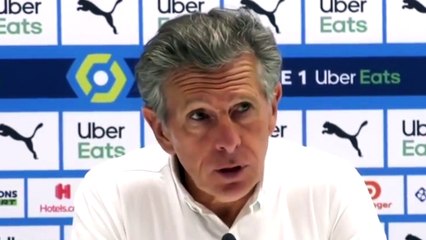 Football - Ligue 1 - Claude Puel en conférence de presse après OM 0-2 ASSE