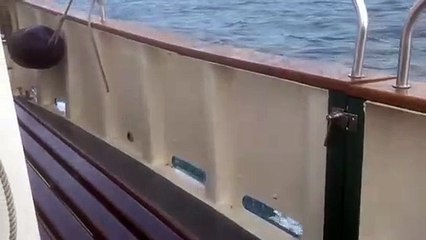 Rough Sea St Marys to Tresco