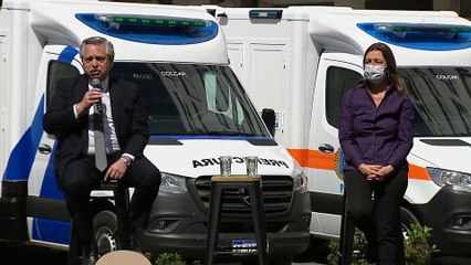 El presidente presentó las obras de refuncionalización del complejo médico Churruca Visca