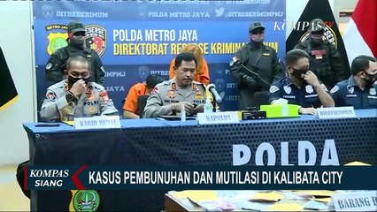 Mutilasi di Kalibata City: Harta Korban Dikuras Tersangka