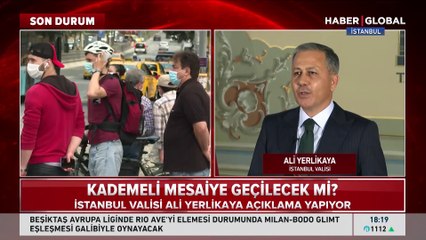 Télécharger la video: İstanbul Valisi Ali Yerlikaya'dan 'kademeli mesai' açıklaması