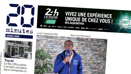 20 Minutes partenaire média des 24h du Mans 2020