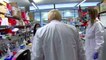 Boris Johnson visits vaccine research lab
