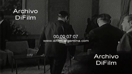 Jorge Videla signs commercial agreement with Masayoshi Ohira 1979