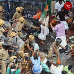 Protests demanding KT Jaleel's resignation turn violent in Kerala
