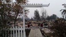 Drone footage reveals catastrophic damage caused by wildfires in Talent, Oregon