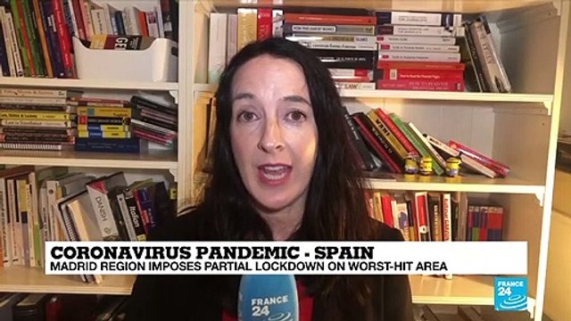 Coronavirus pandemic: Spanish capital region orders partial lockdown