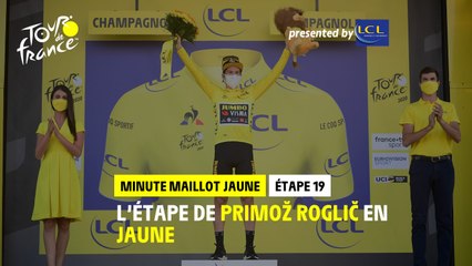 #TDF2020 - Étape 19 / Stage 19 - LCL Yellow Jersey Minute / Minute Maillot Jaune