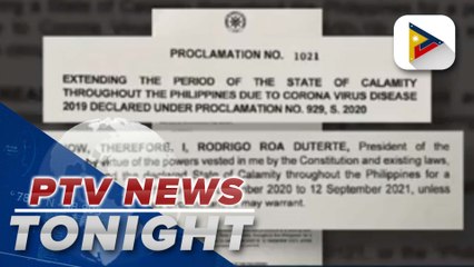 PRRD extends PH state of calamity