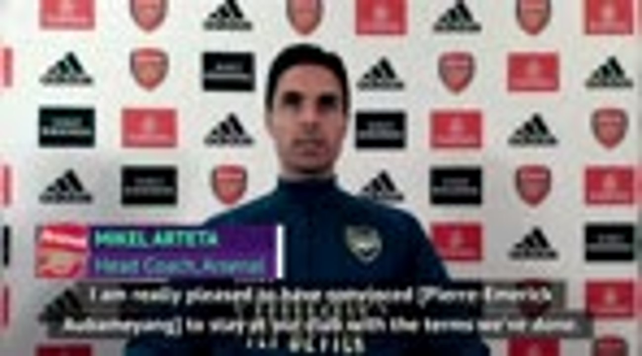 FOOTBALL: Premier League: Aubameyang turned down Barcelona for 'incredible' Arsenal - Arteta