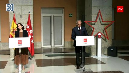 Escudeo explica las nuevas medidas y restricciones contra el coronavirus en la Comunidad de Madrid