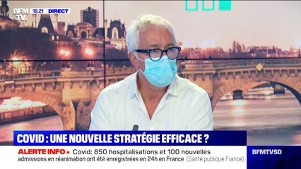 Covid-19: pour Gilles Pialoux, "les malades en réanimation existent et pèsent sur le système de soins"