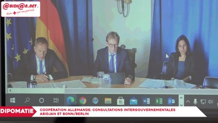 Coopération allemande: Consultations intergouvernementales Abidjan et Bonn/Berlin