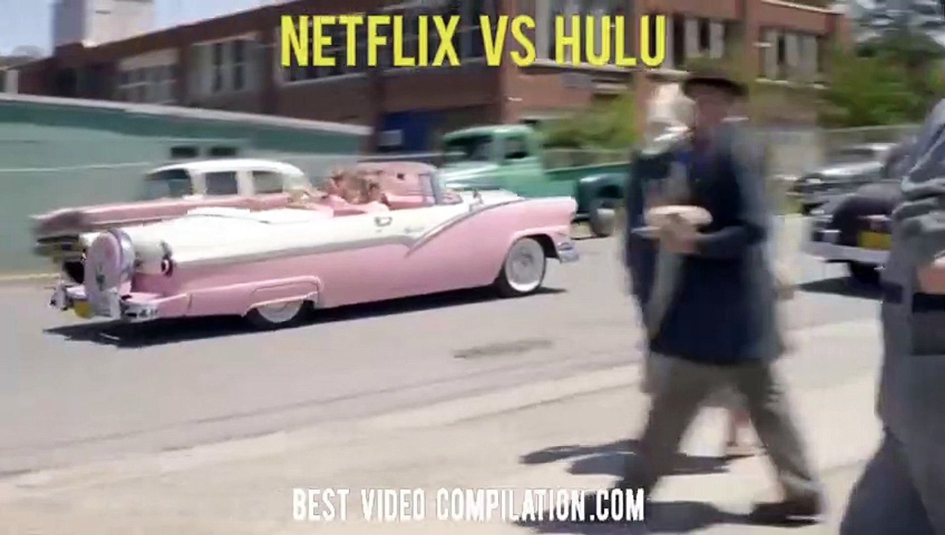 ⁣Netflix vs Hulu bestvideocompilation movies and series to watch  (1)