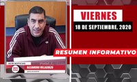 Resumen de noticias viernes 18 de septiembre 2020 / Panorama Informativo / 88.9 Noticias