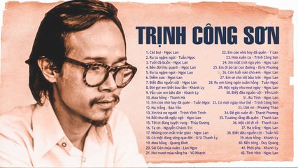 CÁT BỤI, RU TA NGẬM NGÙI - Tình Khúc TRỊNH CÔNG SƠN - Dòng Nhạc Tình Ca Xưa Phòng Trà, Quán Cafe