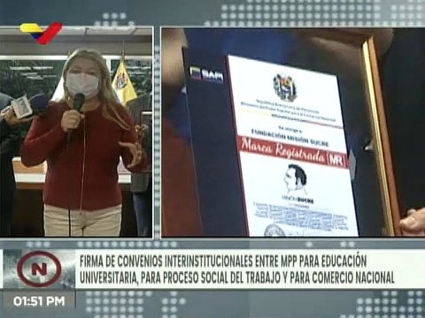 Firmado acuerdo: Jóvenes innovadores podrán registrar sus marcas, derechos de autor y patentes