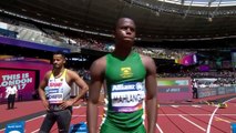 Men's 100m T42 _ Round 1 Heat 1 _ London World Para Athletics Championships