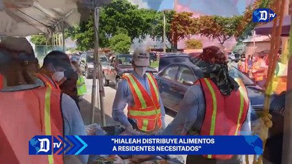 "Hialeah distribuye alimentos a residentes necesitados"