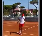 Novak Djokovic - Rafael Nadal and Novak Djokovic Practice before 3rd Round ROME 2020