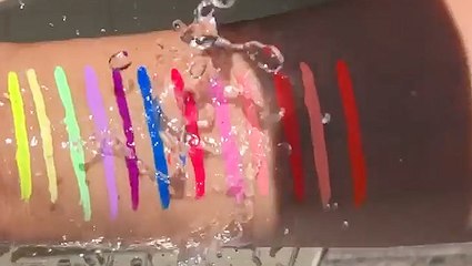 These neon eyeliner from JD Glow Cosmetics won't budge