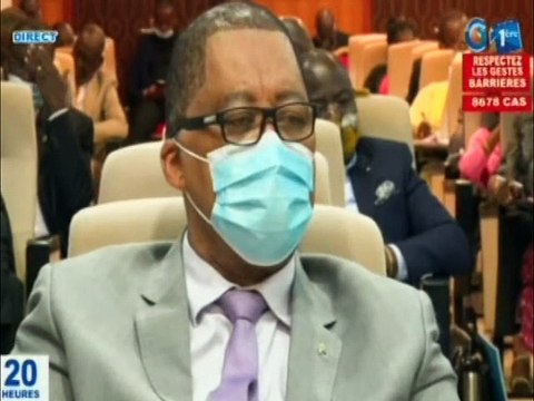 RTG / Présentation de la loi portant création et organisation du fond national d’entretient routier aux membres du Sénat