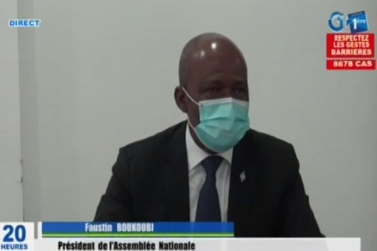 RTG / Entretien entre les leaders religieux et le Président de l’assemblée nationale