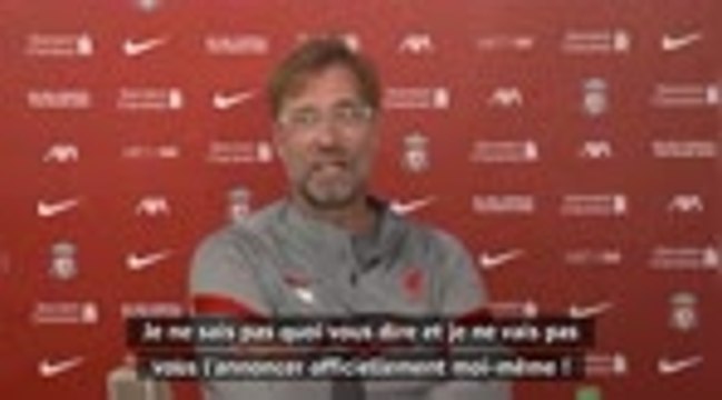 Liverpool - Klopp a gardé le secret du transfert de Thiago Alcantara jusqu'au bout