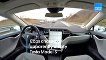 Canadian cops chased a Tesla Model S that appeared to have no one in it!