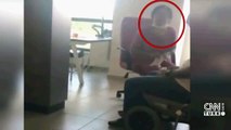 Son dakika.. Hastanede maskesiz ve eldivensiz koronavirüs testi yapan personele soruşturma | Video