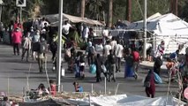 7.000 migrantes já estão instalados no novo acampamento de Lesbos
