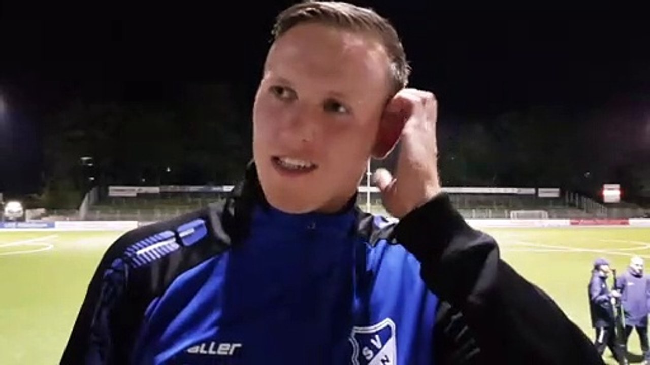 Arnold Lechler nach dem Auftaktsieg des SVCN