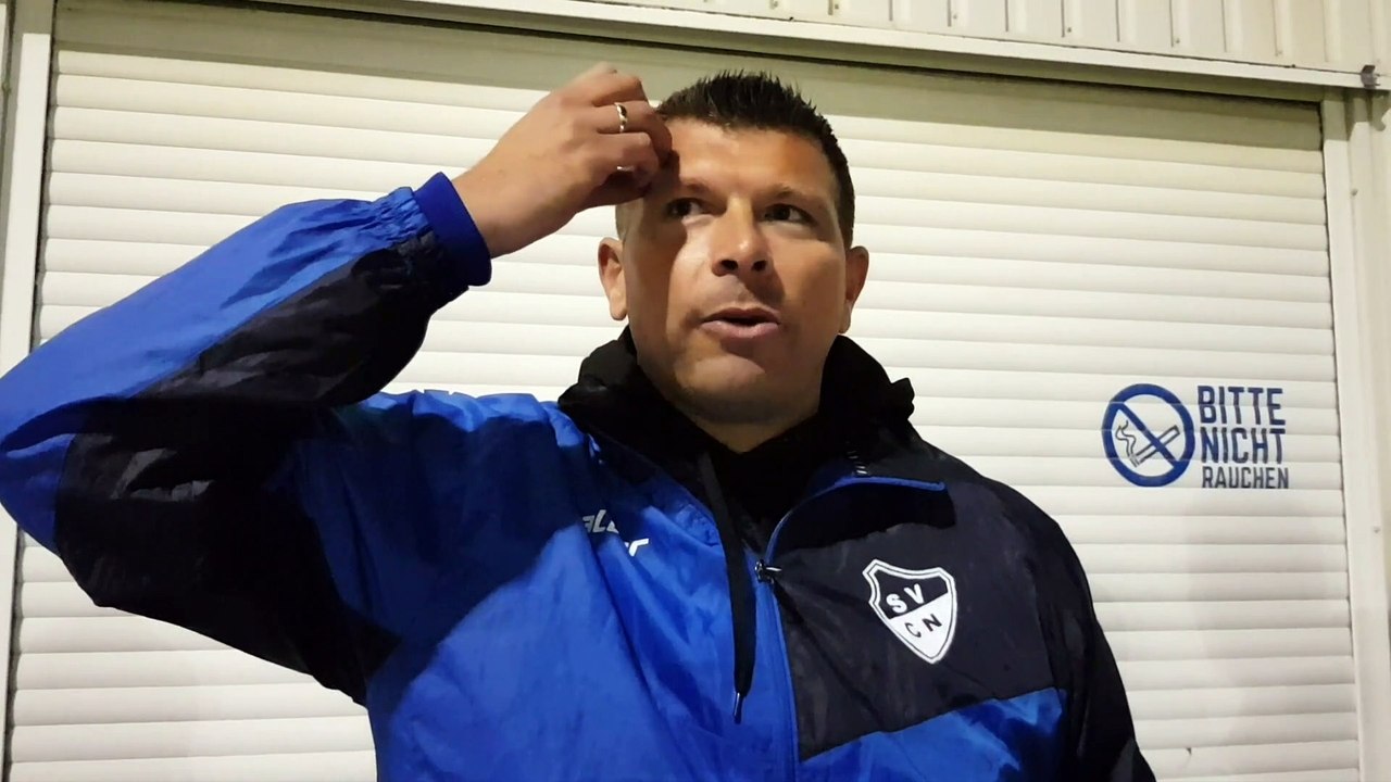 Christian Woike nach dem 3:0-Sieg gegen Vicky